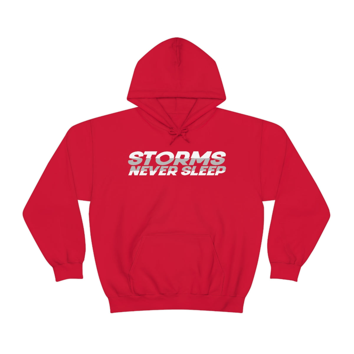 Sudadera con capucha Storms Never Sleep 