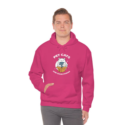 Pet Cats and Chase Storms Hoodie