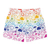 Wx Icon (White/Rainbow) Swim Trunks