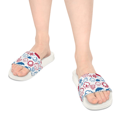 Wx Icon (Red/Blue) Kid's Slide Sandals