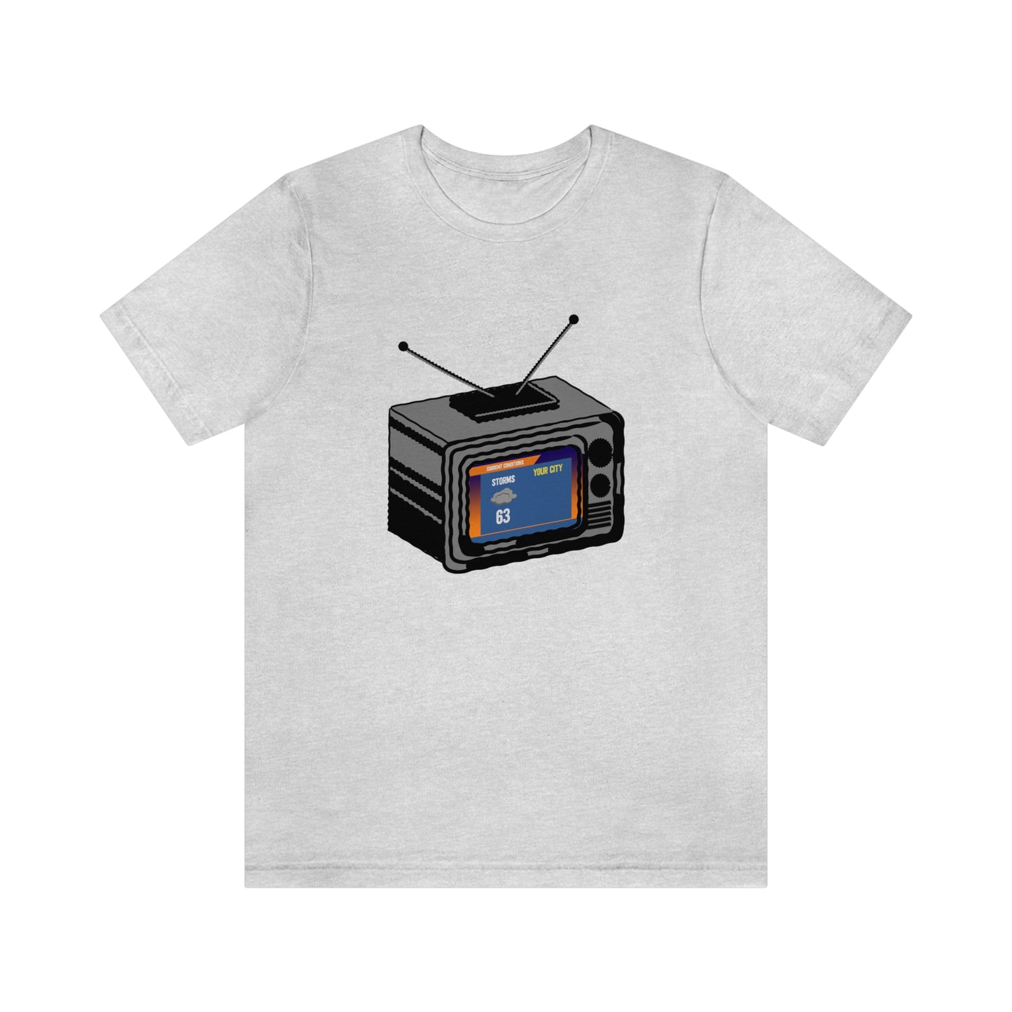 Retro TV Forecast Tee