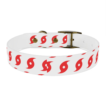 Hurricane Icon (Red) Dog Collar