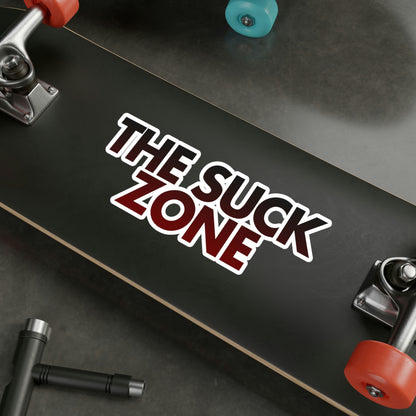 The Suck Zone Vinyl Decal