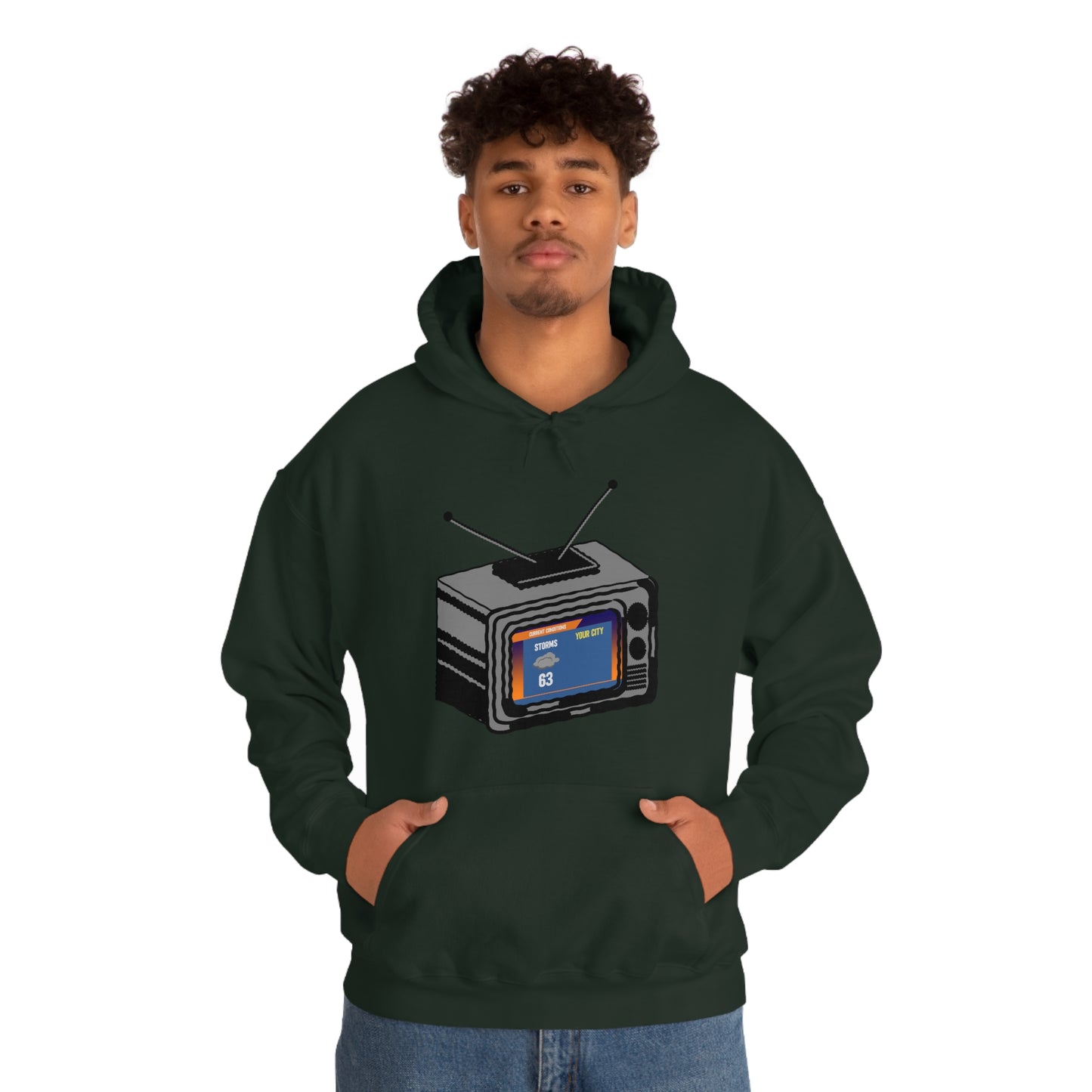 Retro Local Forecast Hoodie