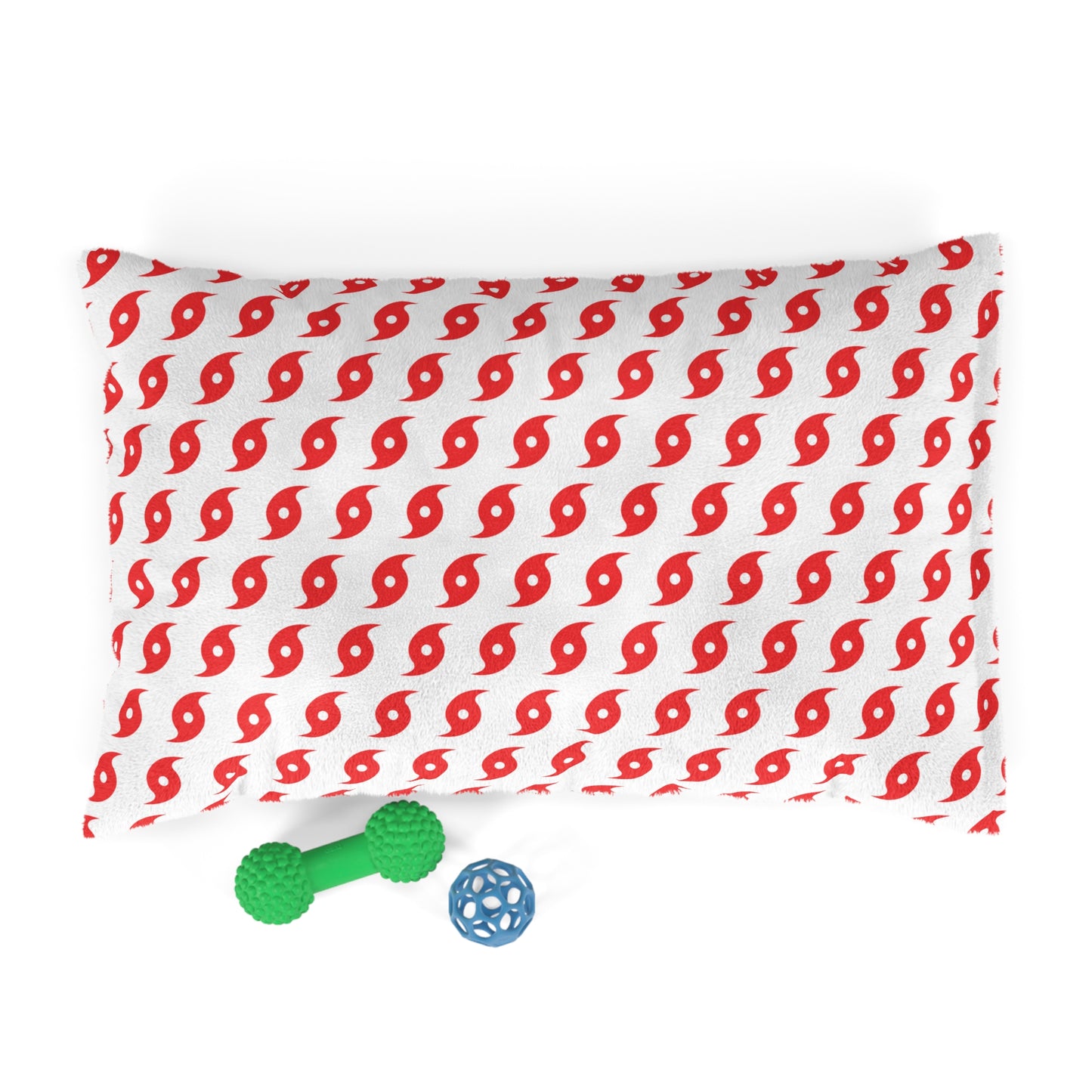 Hurricane Icon (Red) Pet Bed