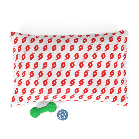 Hurricane Icon (Red) Pet Bed