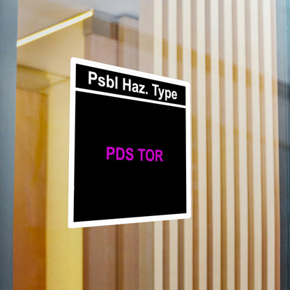 PDS TOR Vinyl Decal