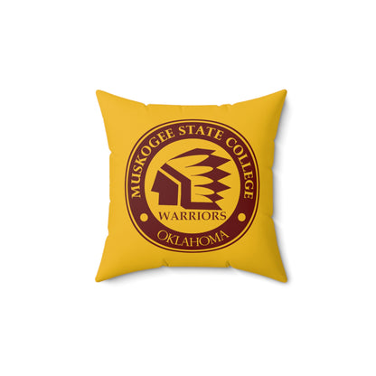 Muskogee State Throw Pillow