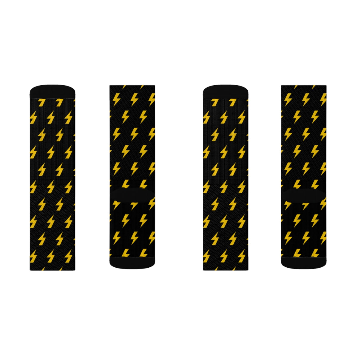 Rayo (negro/amarillo) Calcetines  