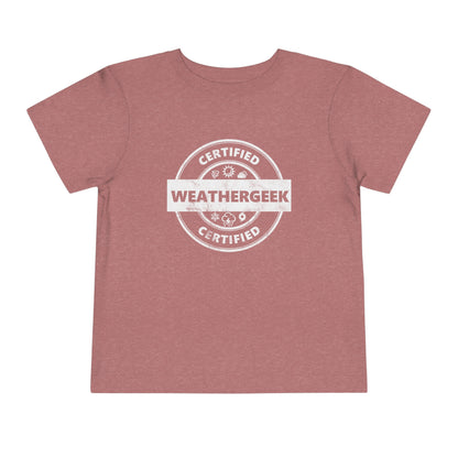 Certified Weathergeek Toddler Tee