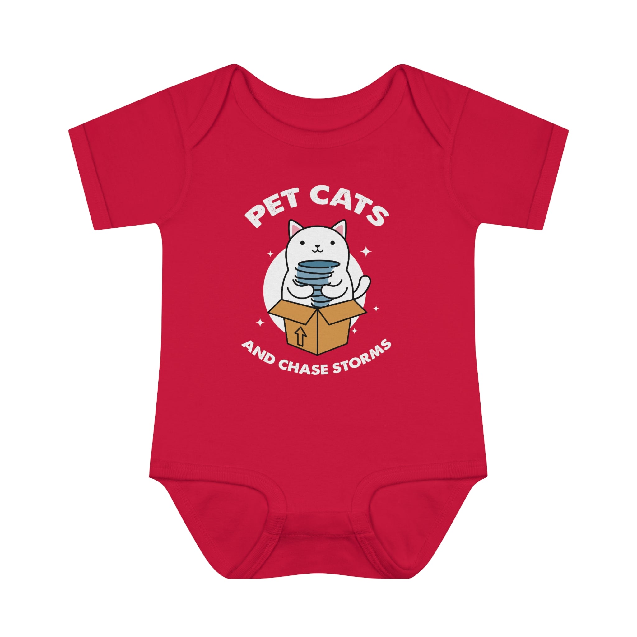 Pet Cats and Chase Storms Infant Bodysuit 