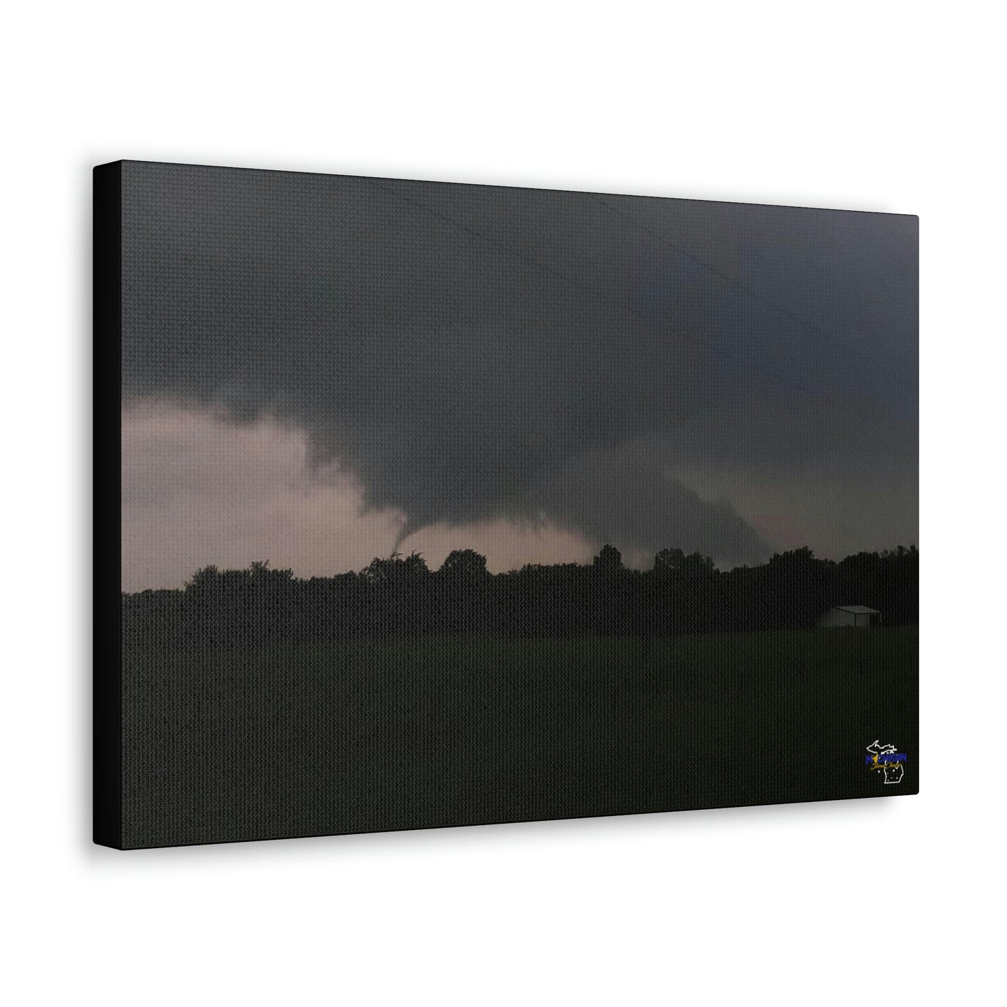 Small Missouri Tornado & Wall cloud