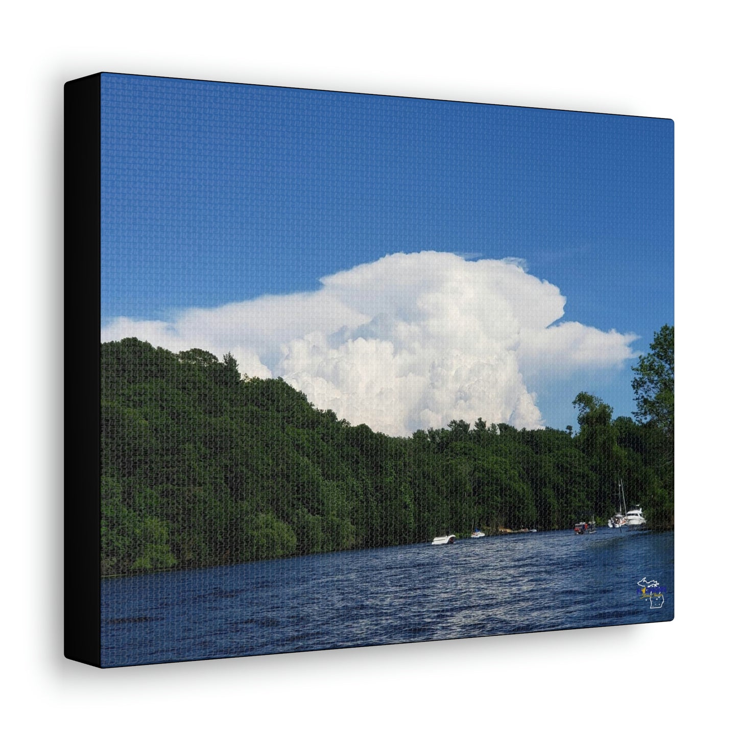 Low-Topped Michigan Storm from the River