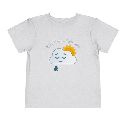 Mostly Cloudy Toddler Tee