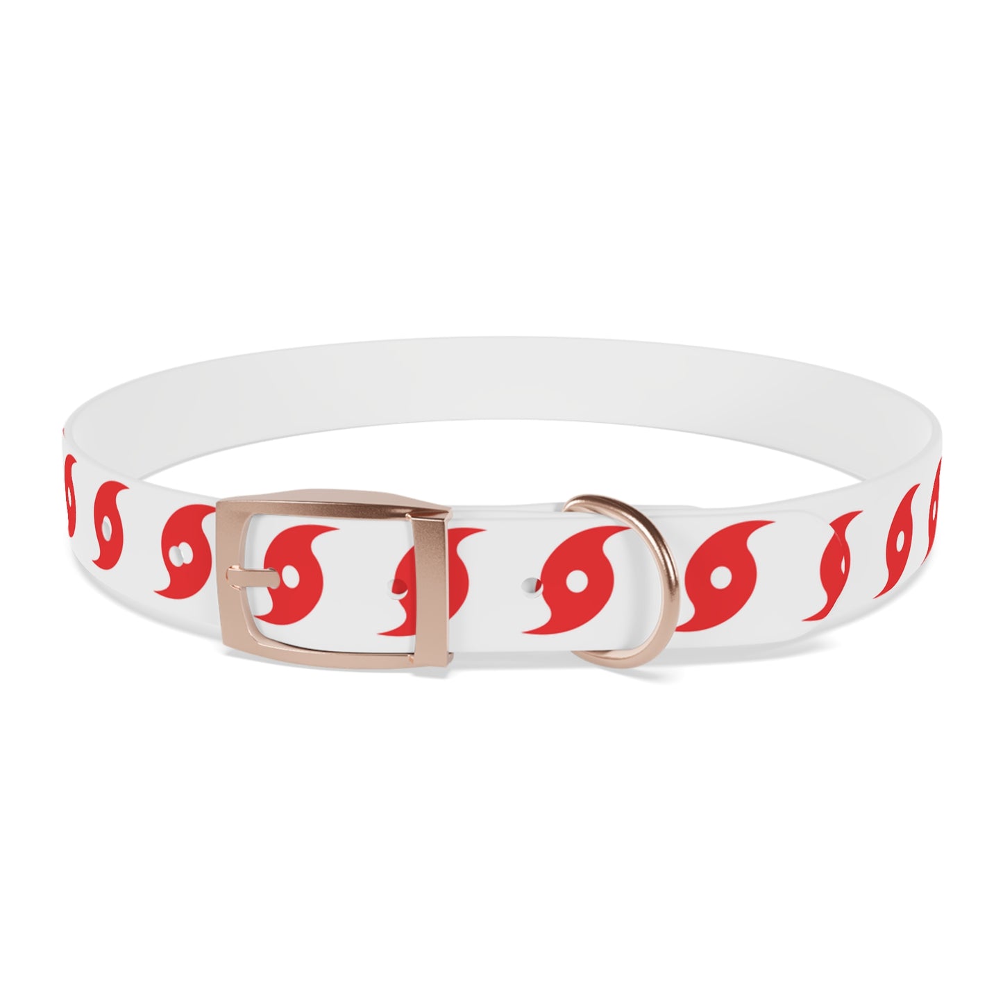 Hurricane Icon (Red) Dog Collar