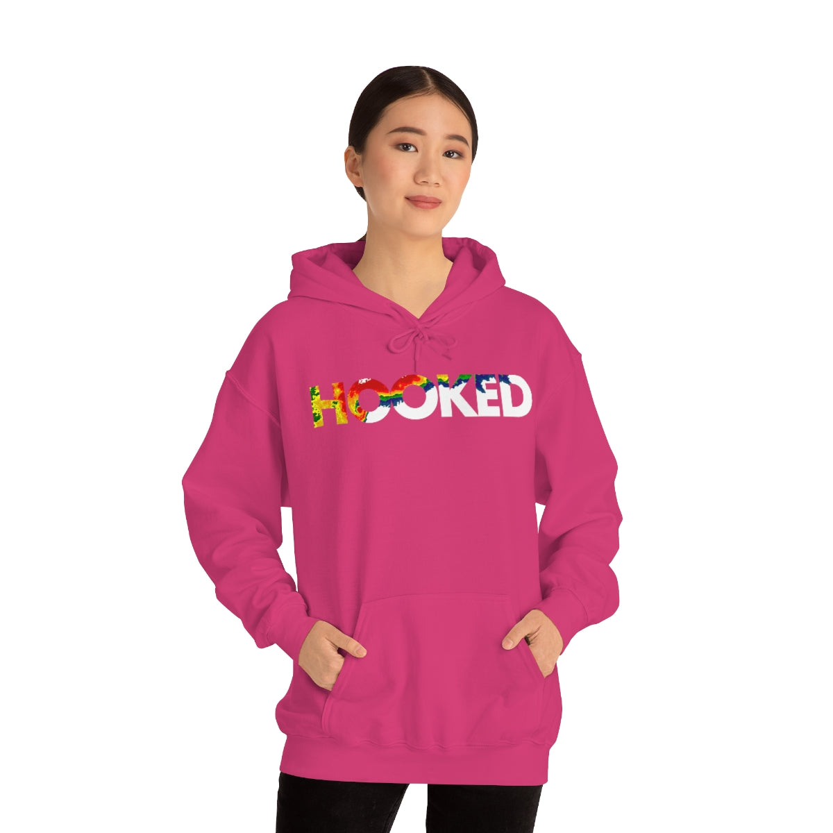 Sudadera con capucha enganchada  