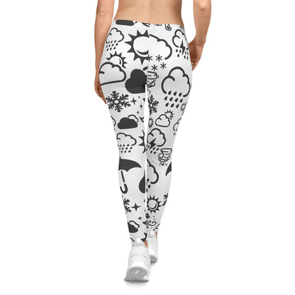 Wx Icon (Blanc/Noir) Legging décontracté 