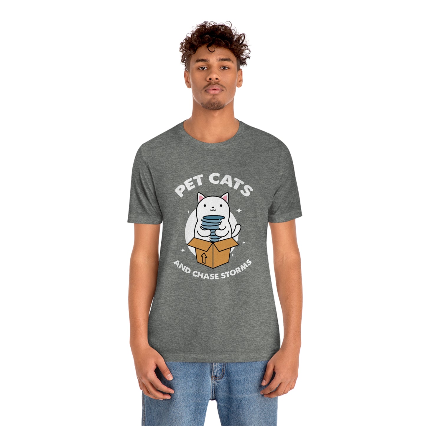 Pet Cats and Chase Storms Tee