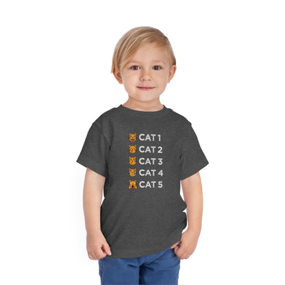 Cat-egories Toddler Tee