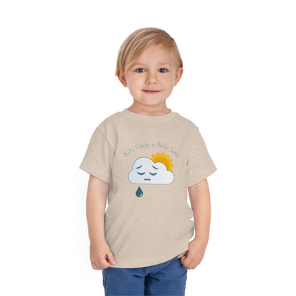 Mostly Cloudy Toddler Tee