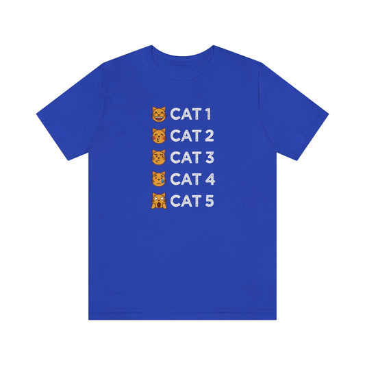 Hurricane Cat-egories Tee