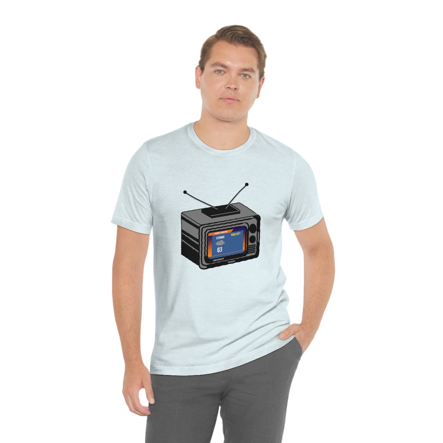 Retro TV Forecast Tee