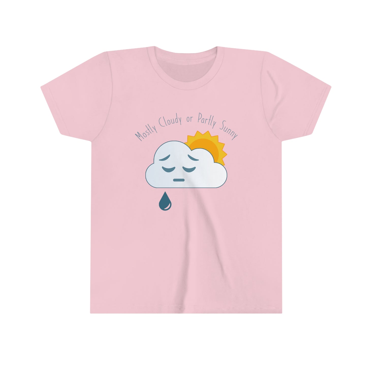 Mostly Cloudy Kids Tee