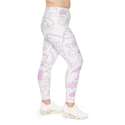 Wx Icon (Rose) Legging Taille Plus 