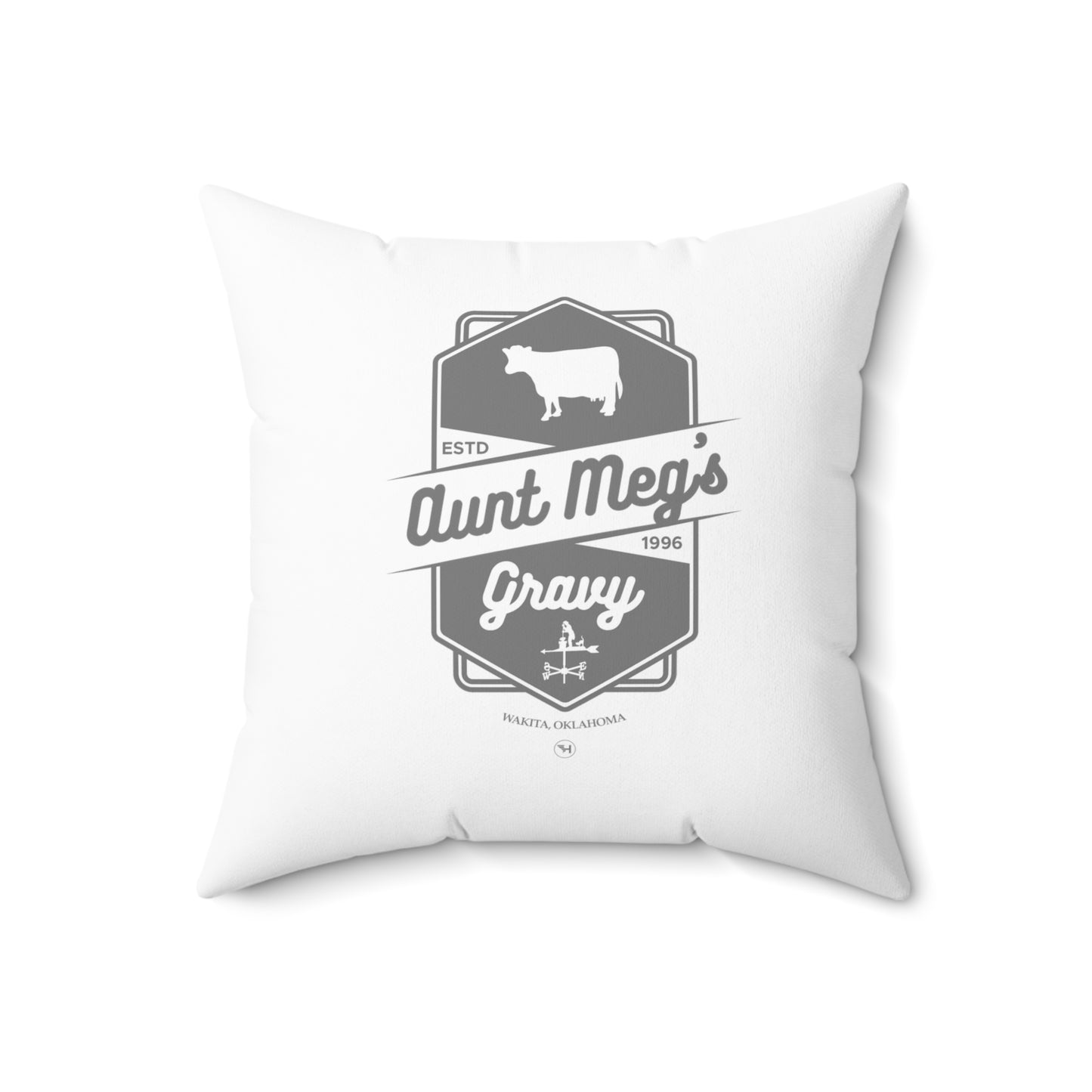 Aunt Meg's Gravy Throw Pillow