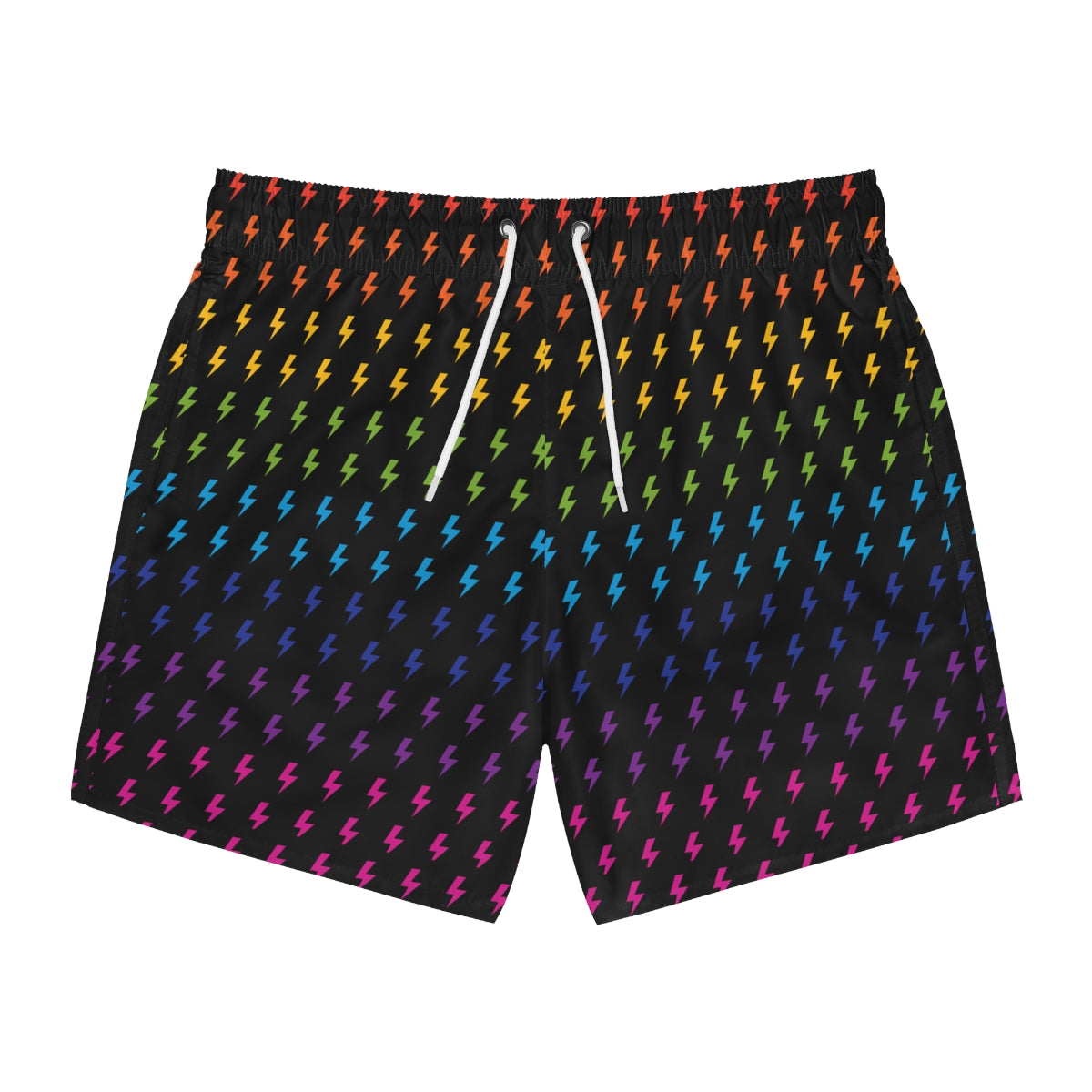 Maillot de bain Lightning (noir/arc-en-ciel) 