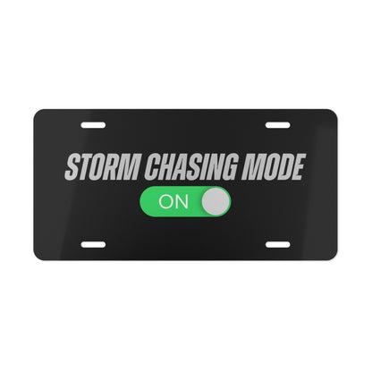 Storm Chasing Mode: ON License Plate