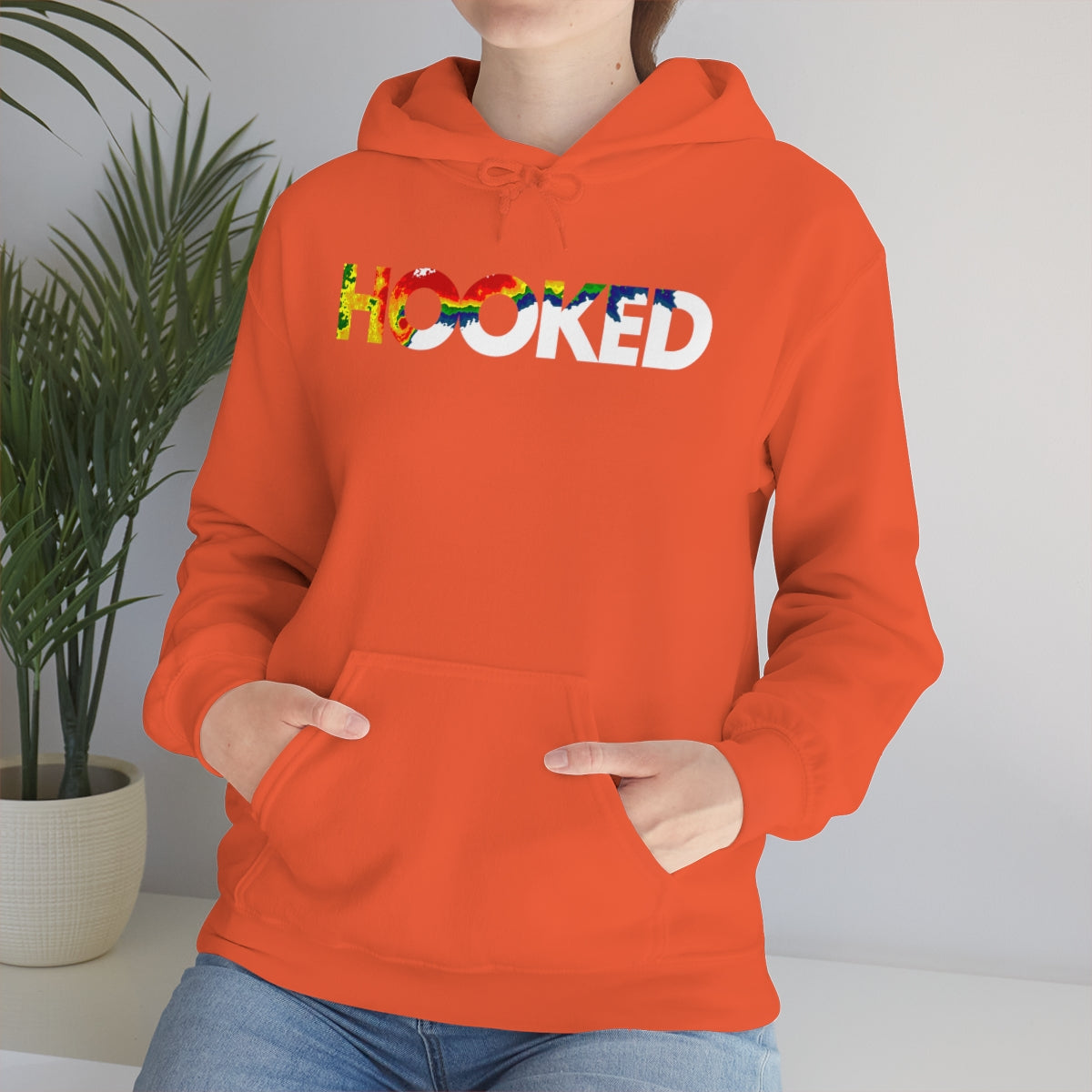 Sudadera con capucha enganchada  