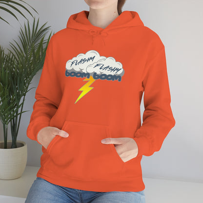 Sudadera con capucha Flashy Flashy Boom Boom 