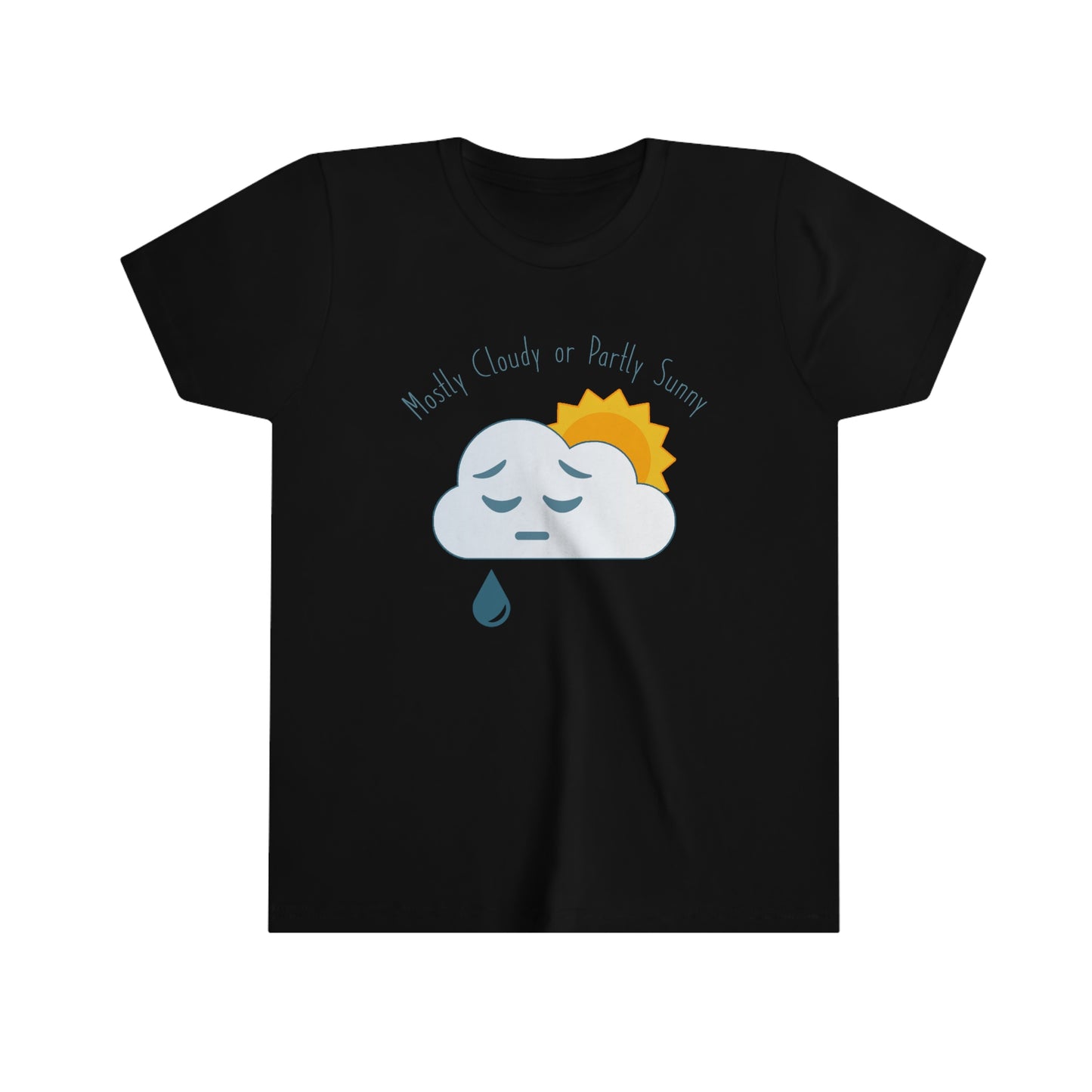 Mostly Cloudy Kids Tee