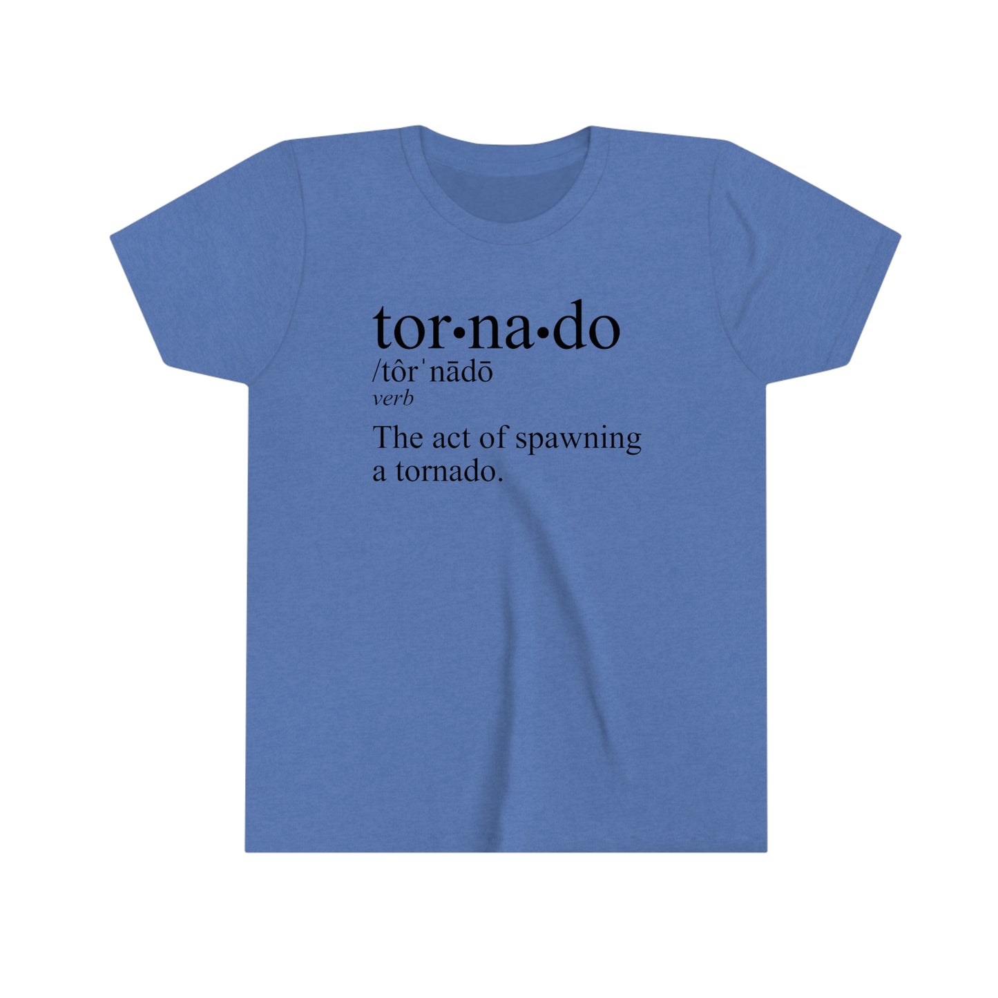 Tornado is a Verb Kids Tee