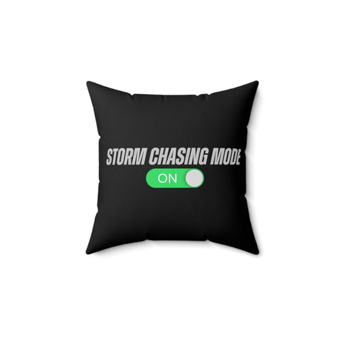 Storm Chasing Mode: ON Throw Pillow
