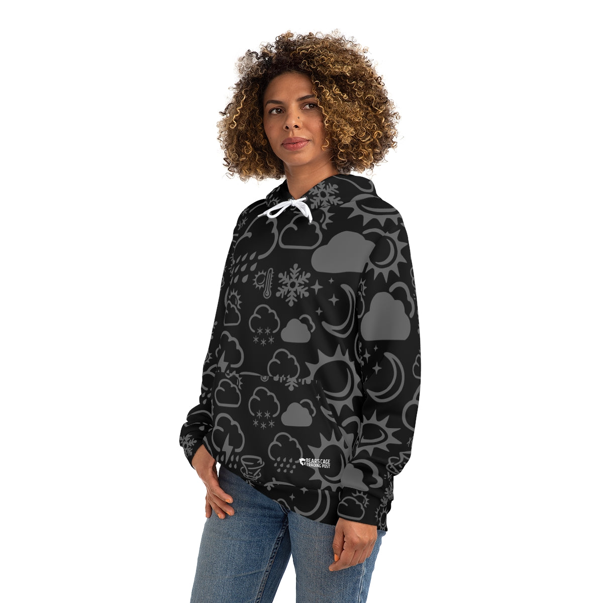 Wx Icon (Black/Gray) Hoodie