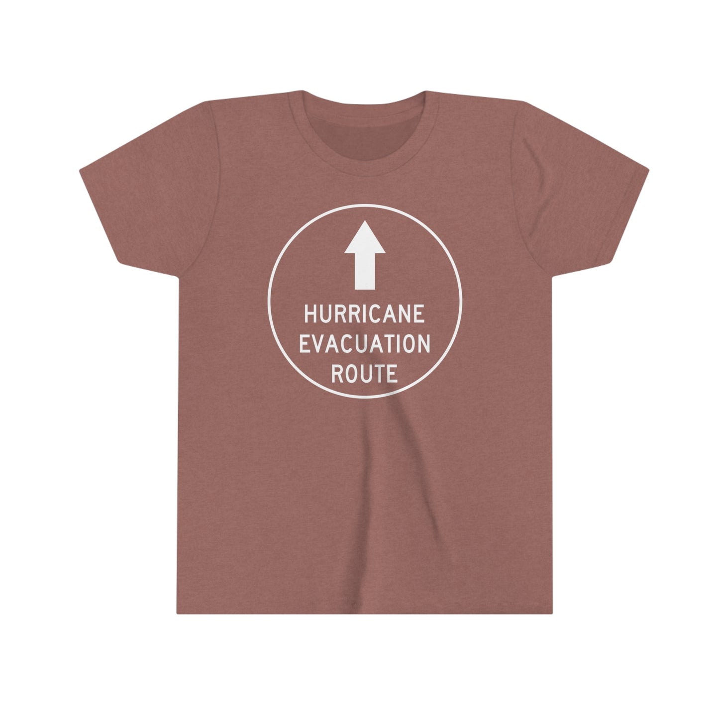 Hurricane Evacuation Route Kids Tee