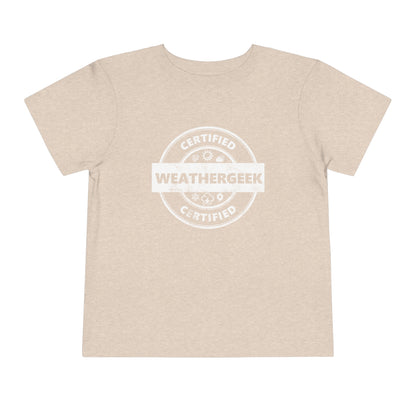 Certified Weathergeek Toddler Tee