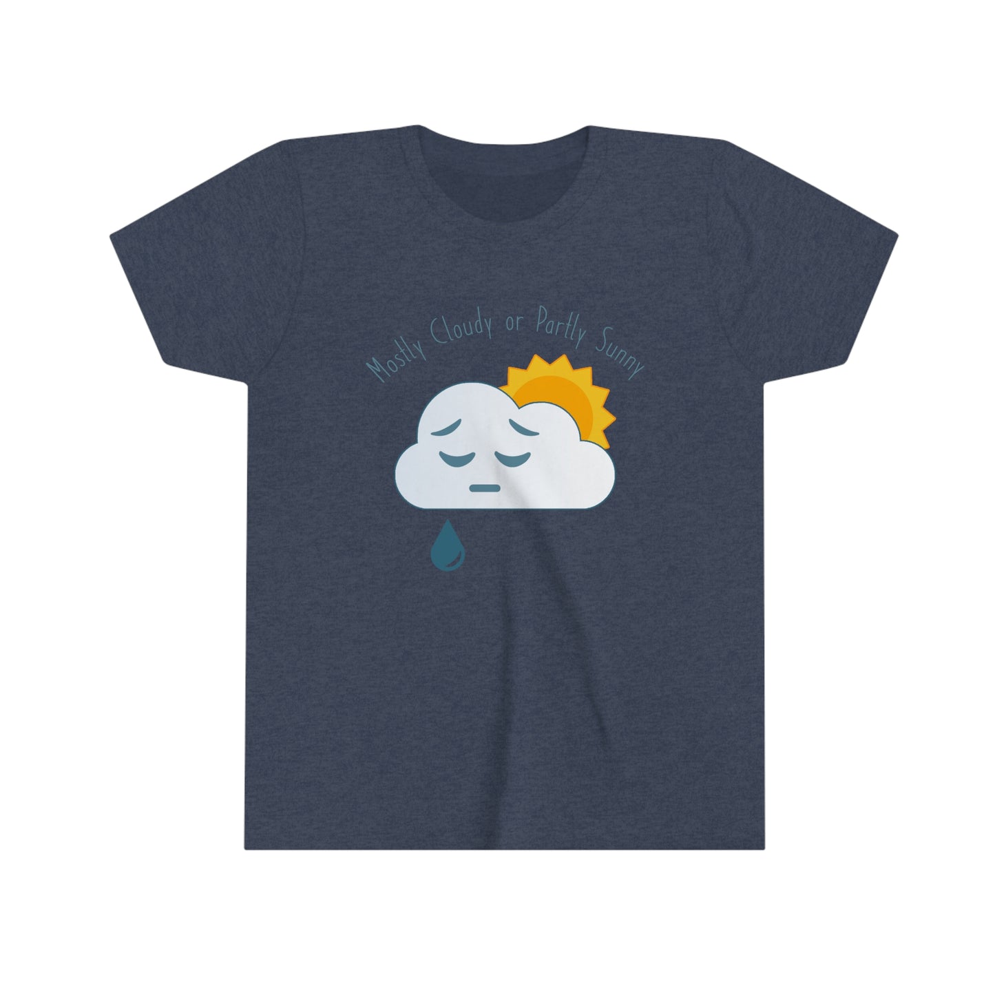 Mostly Cloudy Kids Tee