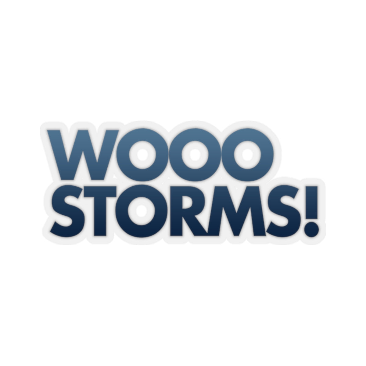 Wooo Storms! Sticker 