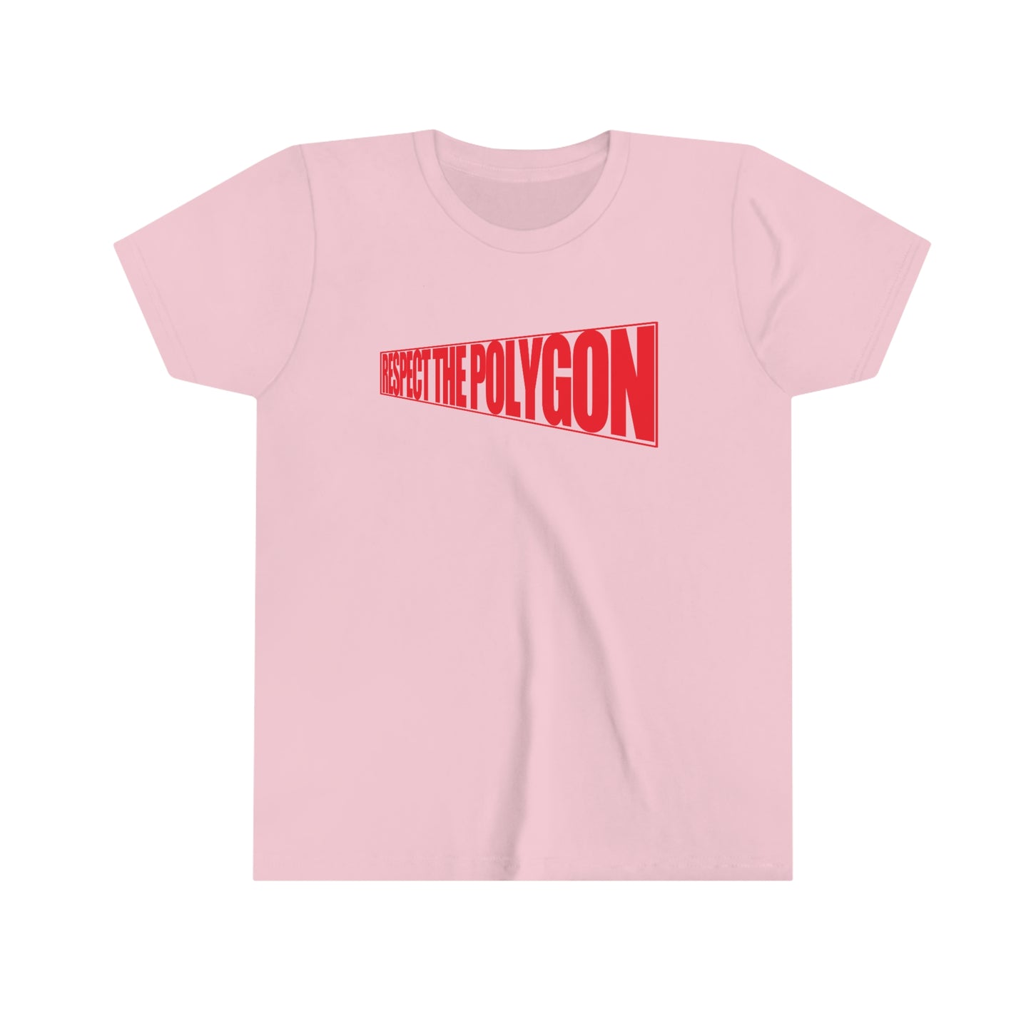 Respect The Polygon Kids Tee