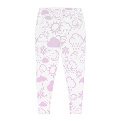 Wx Icon (Rose) Legging Taille Plus 