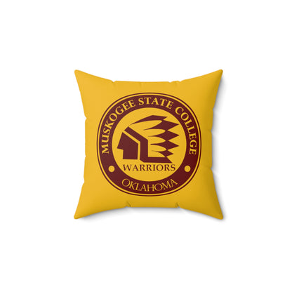 Muskogee State Throw Pillow