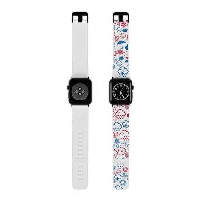 Wx Icon (Red/Blue) Watch Band for Apple Watch