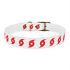 Hurricane Icon (Red) Dog Collar