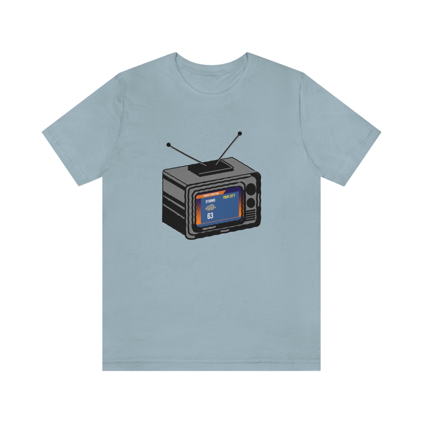 Retro TV Forecast Tee