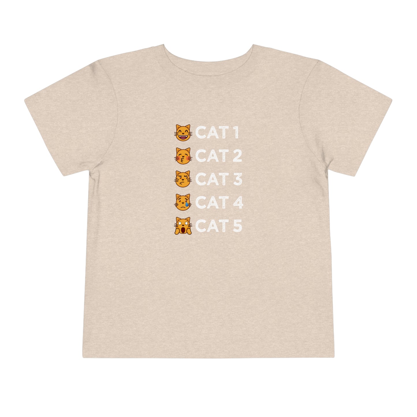 Cat-egories Toddler Tee