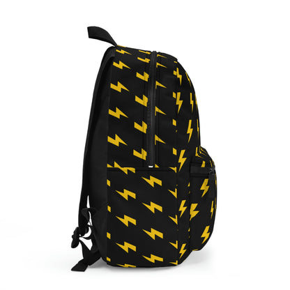 Lightning Icon (Black/Yellow) Backpack