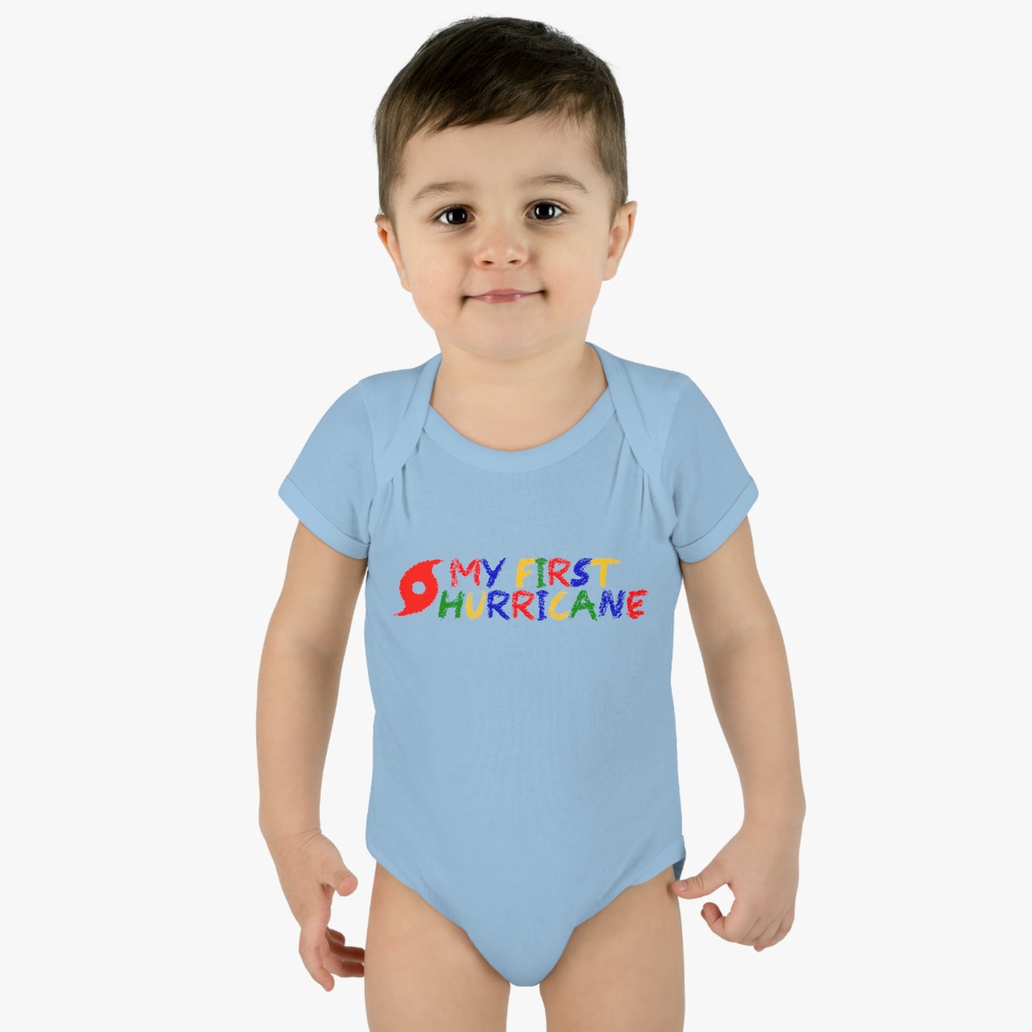 My First Hurricane Infant Bodysuit